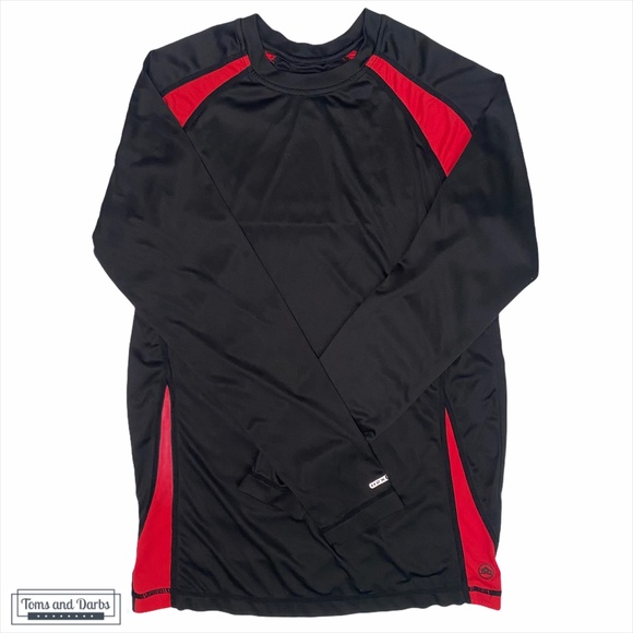 Stormtech Workout Long Sleeve in Red and Black - Picture 2 of 7